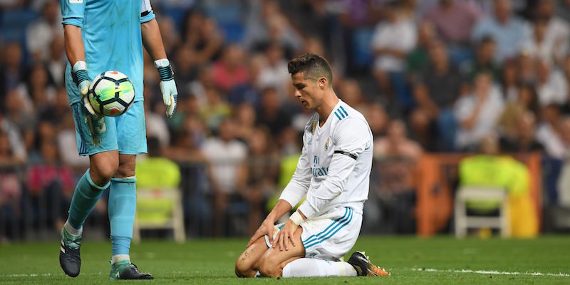 Cristiano Ronaldo durante Real Madrid-Betis Siviglia 
 (GABRIEL BOUYS/AFP/Getty Images)