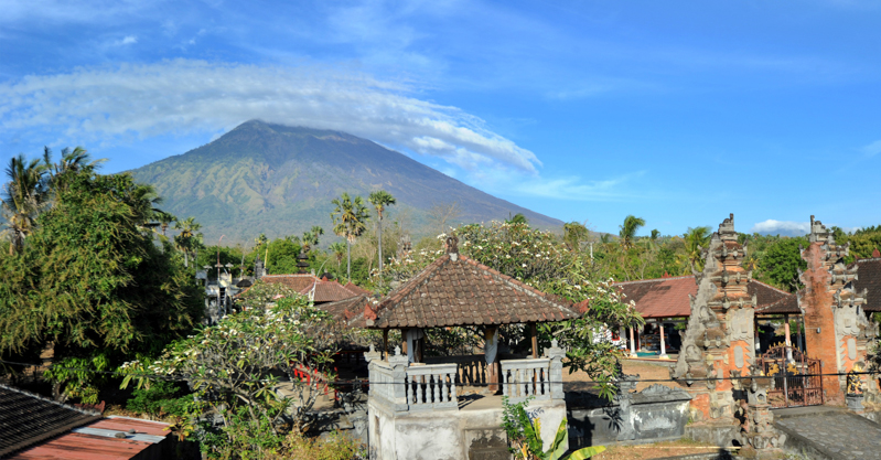 Il monte Agung. (SONNY TUMBELAKA/AFP/Getty Images)