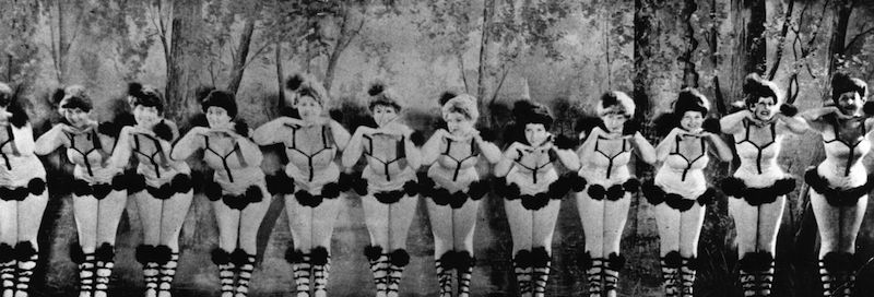 Ballerine di un cabaret, verso il 1890
(Hulton Archive/Getty Images)