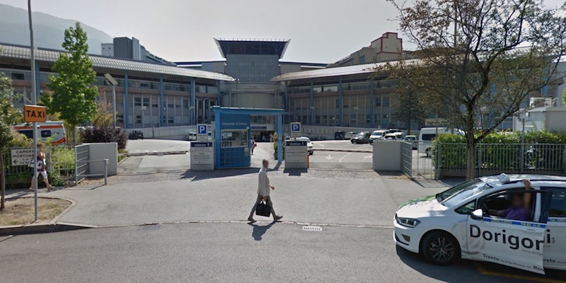 L'ospedale Santa Chiara di Trento (Google Maps)