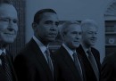 I cinque ex presidenti statunitensi ancora in vita hanno organizzato una raccolta fondi per i danni causati dall'uragano Harvey