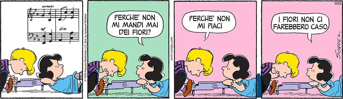 Peanuts 2017 settembre 25