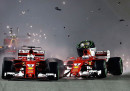Il video dell'incidente che ha coinvolto le Ferrari nel Gran Premio di Formula 1 di Singapore