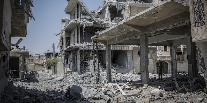 Raqqa, Siria (Morukc Umnaber/picture-alliance/dpa/AP Images)