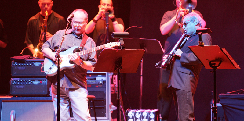 Donald Fagen e Walter Becker in concerto nel 2007. (Scott Gries/Getty Images)