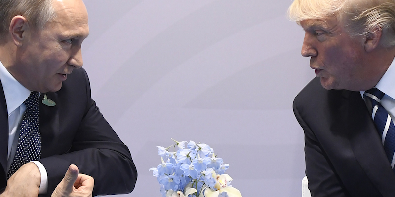 Donald Trump e Vladimir Putin (SAUL LOEB/AFP/Getty Images)