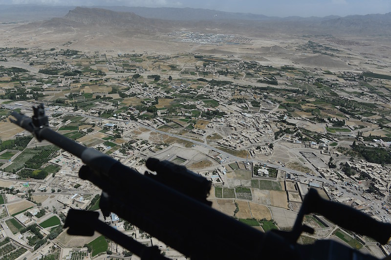 La provincia afghana di Paktia, nel 2014
(SHAH MARAI/AFP/Getty Images)