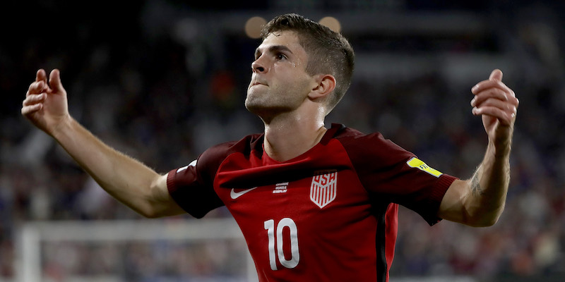 Lo statunitense Christian Pulisic (Sam Greenwood/Getty Images)