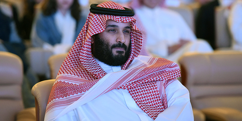 Mohammed bin Salman, Riyadh, 24 ottobre, 2017.
(FAYEZ NURELDINE/AFP/Getty Images)