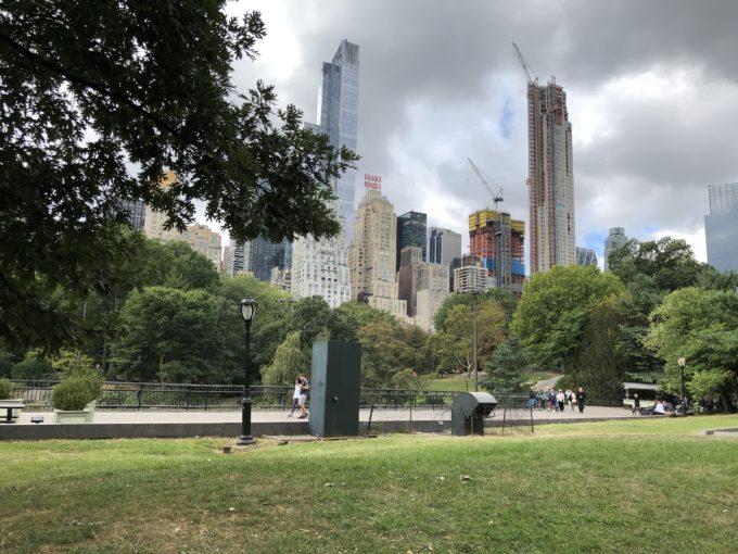 Central Park a New York fotografato con iPhone 8