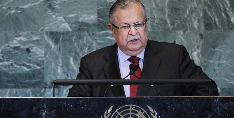 È morto l’ex presidente iracheno Jalal Talabani