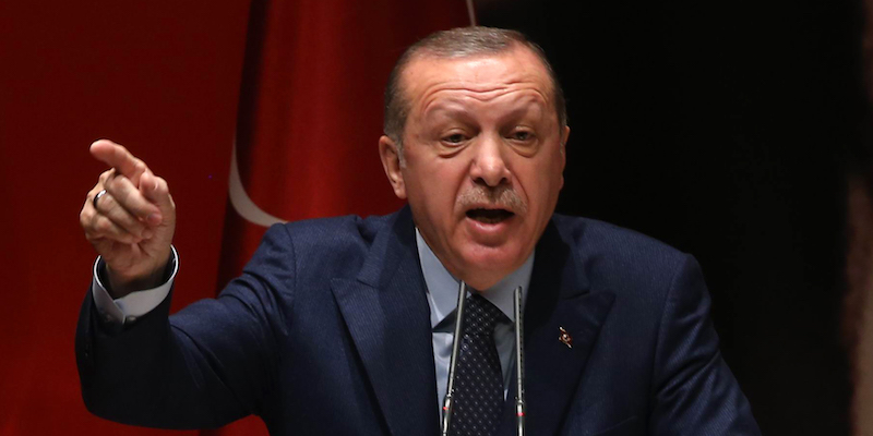 Il presidente turco Recep Tayyip Erdogan (ADEM ALTAN/AFP/Getty Images)