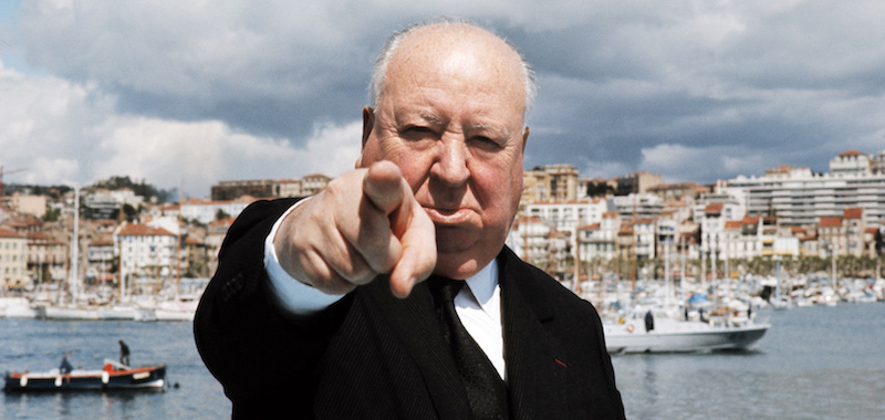 Alfred Hitchcock su una barca a Cannes per il Festival, maggio 1972 (/AFP/Getty Images)