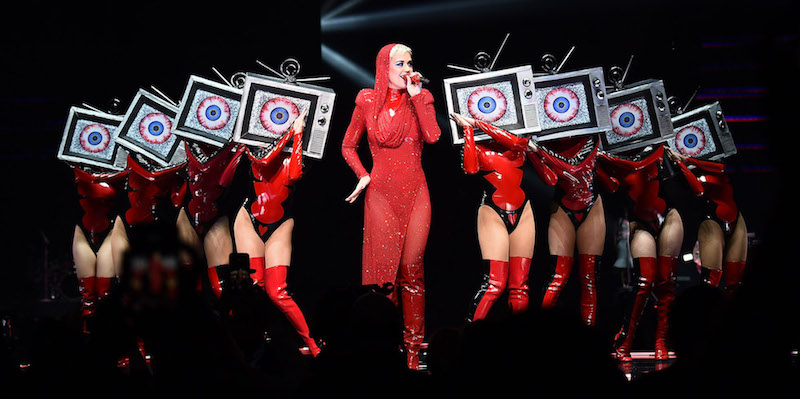 Katy Perry in concerto al Madison Square Garden - New York, 2 ottobre 2017
(Michael Loccisano/Getty Images)