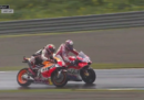 Il video delle ultime curve del Gran Premio del Giappone, tra Dovizioso e Marquez