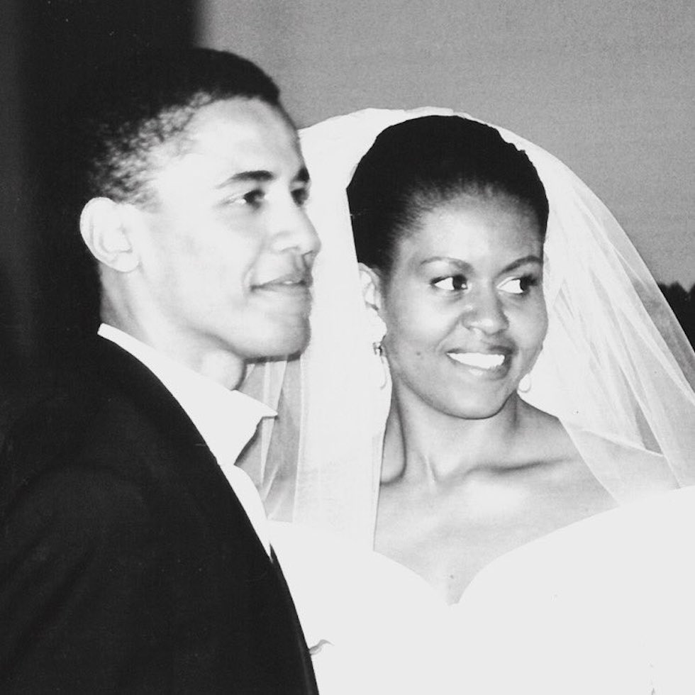 Gli Obama sposi, 25 anni fa