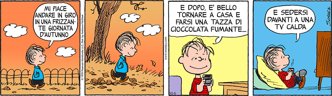 Peanuts 2017 ottobre 5