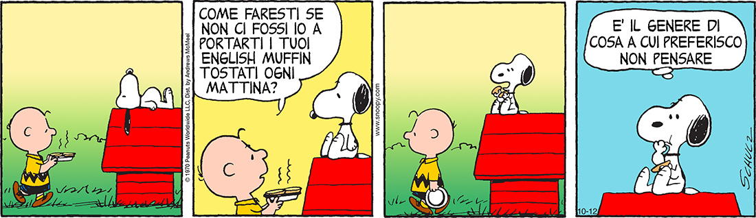 Peanuts 2017 ottobre 12