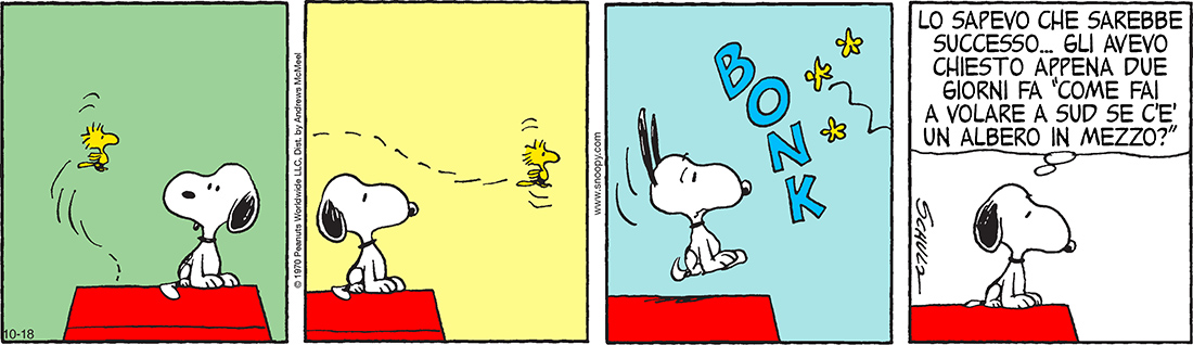 Peanuts 2017 ottobre 18
