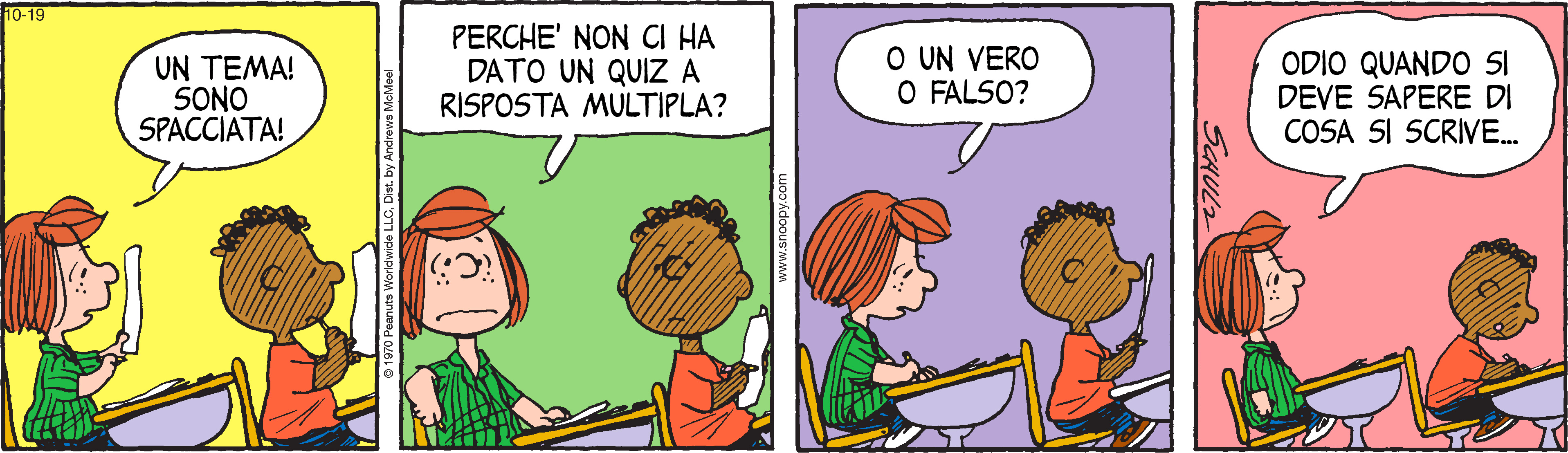 Peanuts 2017 ottobre 19