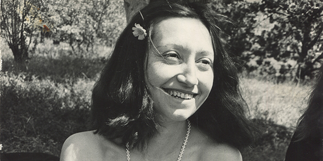 Silvia Fardella in una foto degli anni Sessanta.