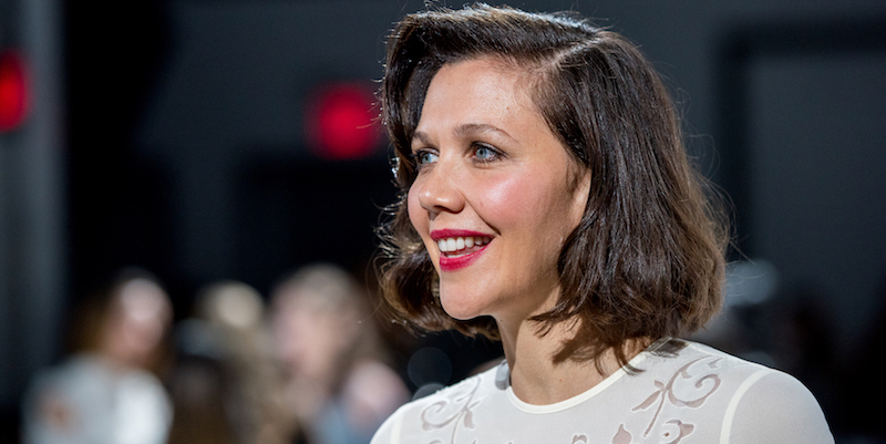 Maggie Gyllenhaal alla sfilata di Self-Portrait a New York, 9 settembre 2017
(Roy Rochlin/Getty Images)