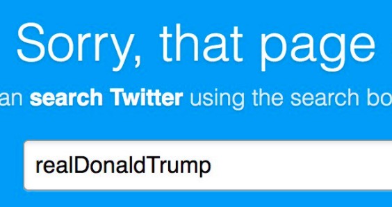 Donald Trump è stato cancellato da Twitter, per 11 minuti
