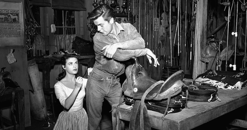 Una scena di La frusta d'argento, girato a Los Angeles nel 1952
(AP Photo)