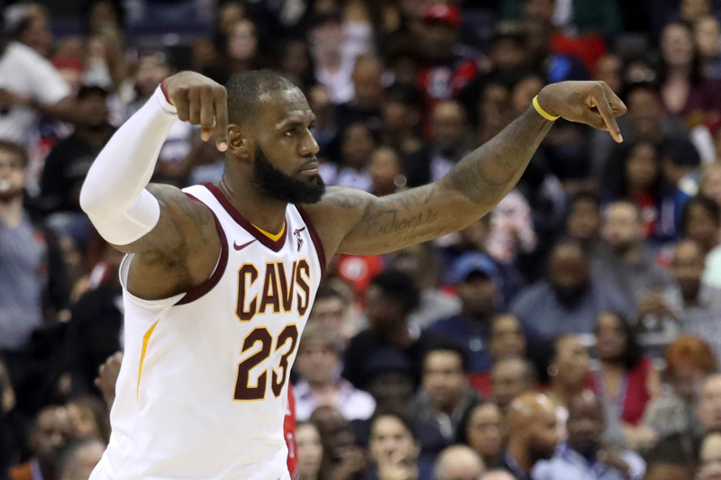 È stata una grande notte, per LeBron James