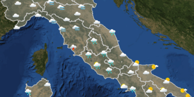 Le previsioni meteo di domani, mercoledì 29 novembre
