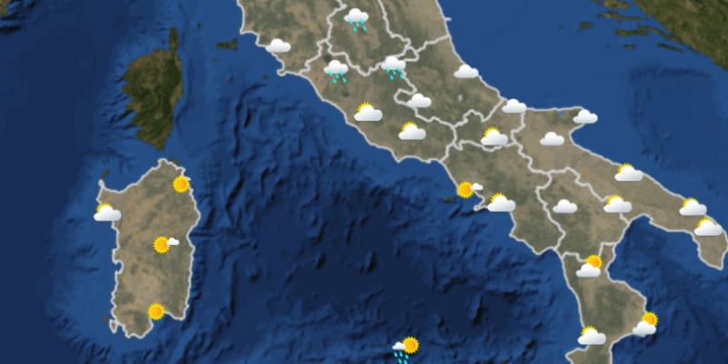 Le previsioni meteo per domani, venerdì 3 novembre