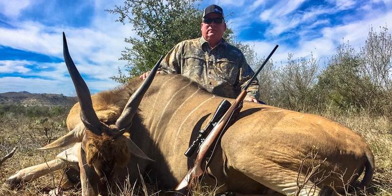 Un'antilope alcina uccisa da un cacciatore nell'Ox Ranch, in Texas (Ox Ranch/Facebook)