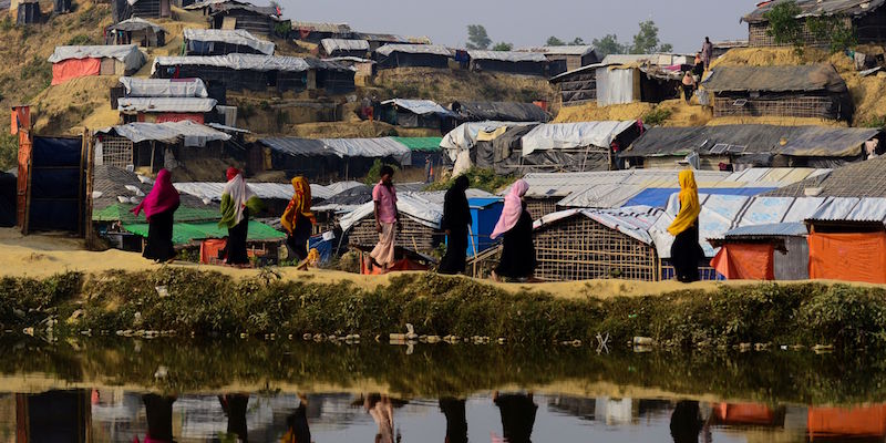 Profughi rohingya in Bangladesh (MUNIR UZ ZAMAN/AFP/Getty Images)