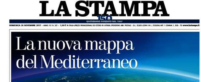 Le prime pagine di domenica 26 novembre 2017
