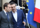 Tutto sommato Tsipras e Macron la pensano uguale, dice Tsipras