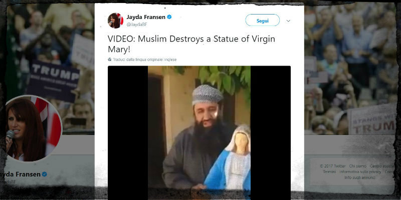 Donald Trump ha ritwittato tre video anti-musulmani diffusi da un partito di estrema destra britannico