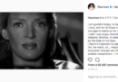 Uma Thurman ha augurato una lunga agonia a Harvey Weinstein, su Instagram