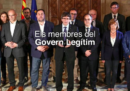 Un ministro catalano è stato cancellato dalla foto ufficiale, ma non le sue gambe