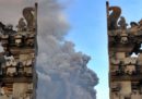 L'eruzione del vulcano Agung, a Bali, fotografata