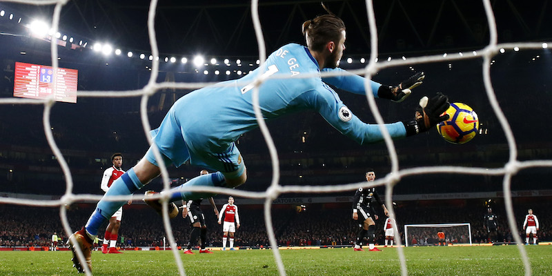 La gran partita di David De Gea in Arsenal-Manchester United