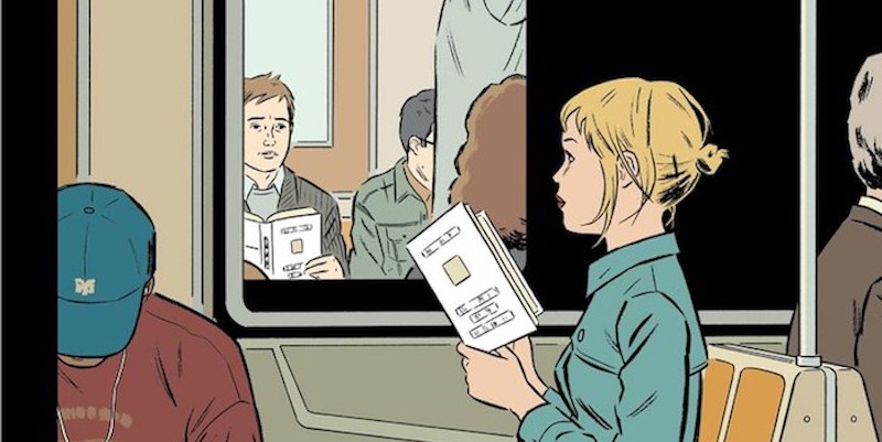 Subway di Adrian Tomine, 8 novembre 2004