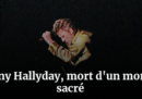 Le homepage francesi sulla morte di Johnny Hallyday