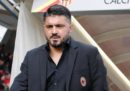 La prima partita di Gattuso da allenatore del Milan