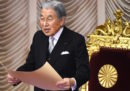 L'imperatore del Giappone abdicherà il 30 aprile 2019