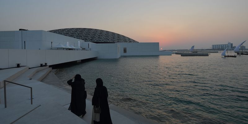 Il Louvre di Abu Dhabi (GIUSEPPE CACACE/AFP/Getty Images)