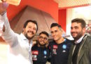 Come mai i giocatori del Napoli hanno incontrato Salvini