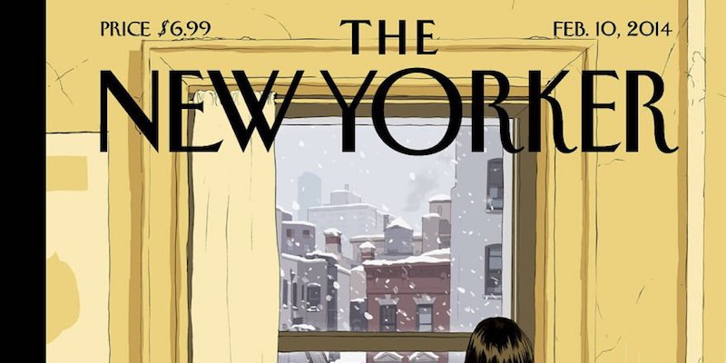 Una famosa copertina del New Yorker del febbraio 2014