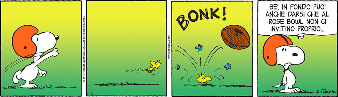 Peanuts 2017 dicembre 4