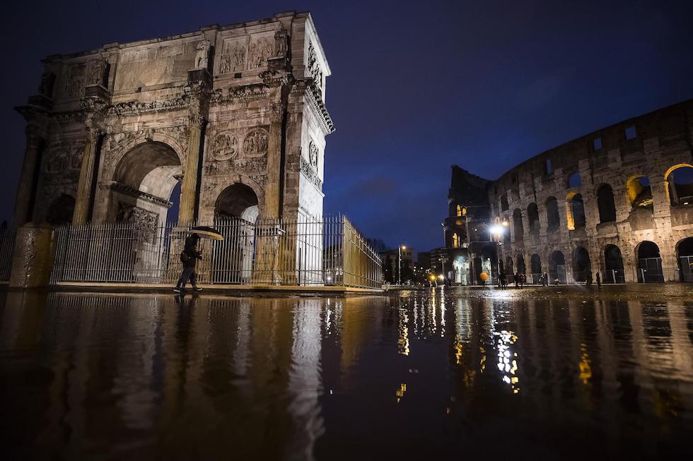 Le foto di Roma ieri sotto