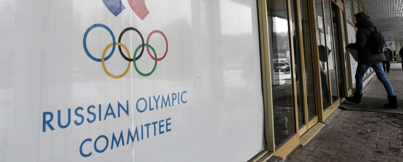 Il Comitato Olimpico russo a Mosca. (KIRILL KUDRYAVTSEV/AFP/Getty Images)